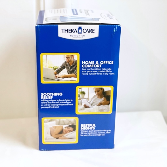 TheraCare Other New Theracare Cool Mist Ultrasonic Humidifier Nib